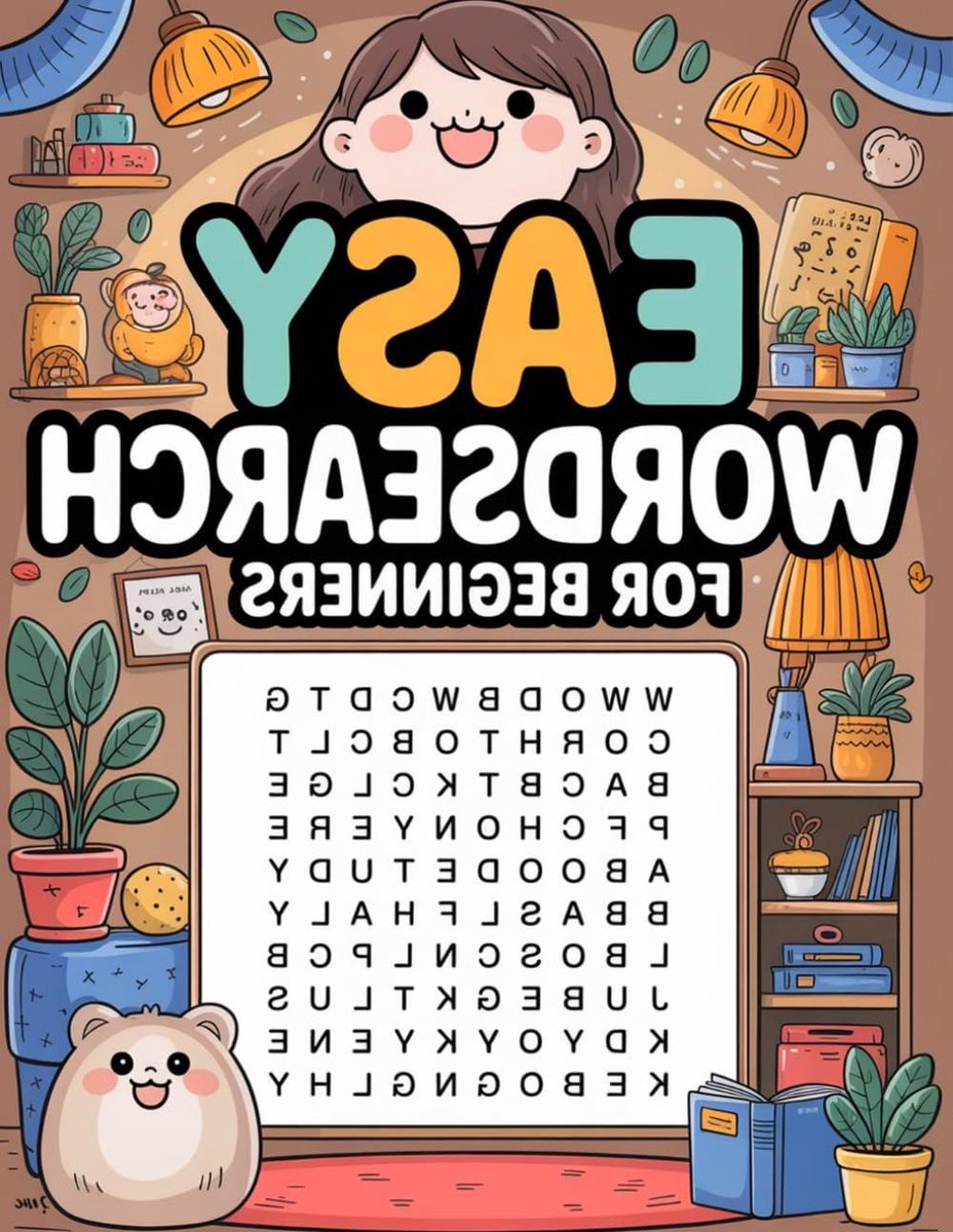 Easy Wordsearch for Beginners: Skill-Building Lexicon Puzzle Workbook for Adults with Everyday Home Life and Quiet Habit