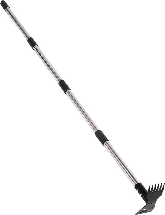 Onkruidtrekker Lange Steel - Staande Weder - Tuinonderhoud Verrichten - Afneembaar 2-in-1 Gereedschap - Verstelbaar 150 cm - Metaal — afbeelding 3