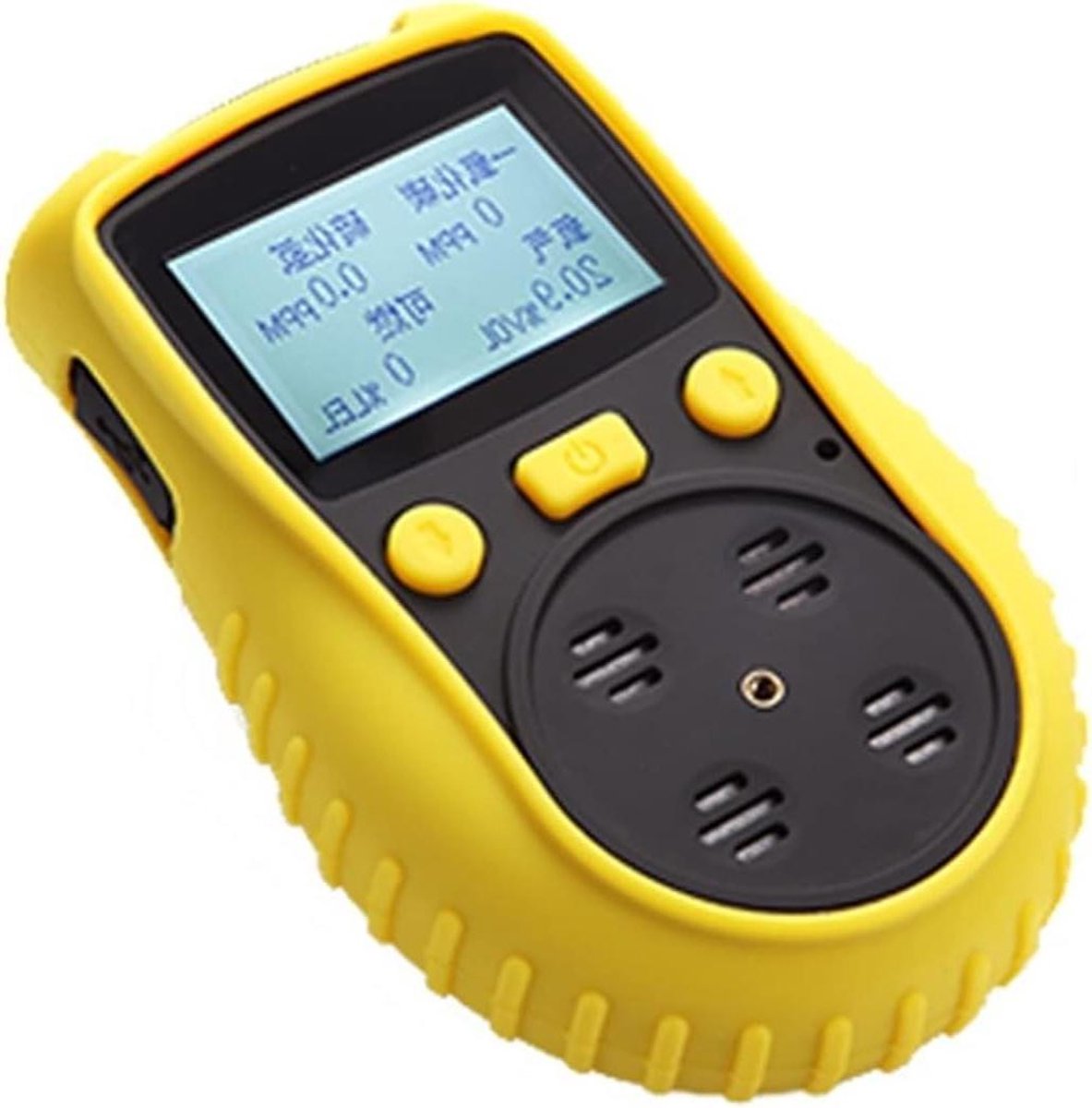 Luchtkwaliteit Detector - Gasmeter Draagbaar - Binnenlucht Meten - Hoge Nauwkeurigheid - 155 x 78 x 35mm - Zwart