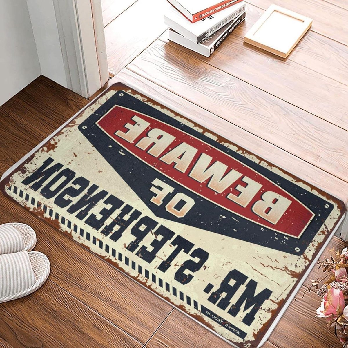 Voordeurmat Buiten - Entree Mat - Vuil Vangen - Antislip Achterkant - 40x60cm - Zwart