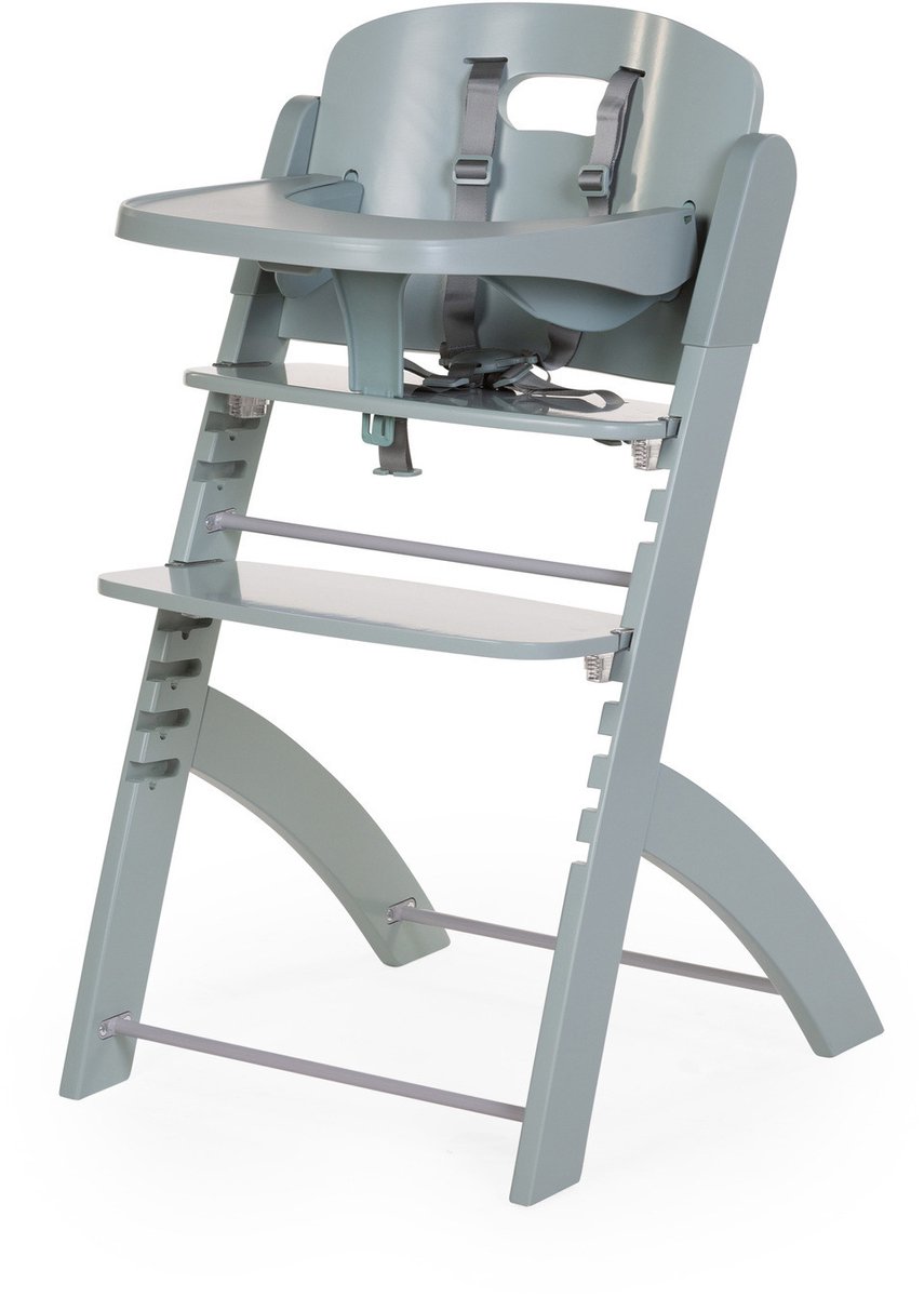 Childhome - EVOSIT Meegroeistoel Eettablet - Munt - Verstelbare Kinderstoel - 6mnd tot 85kg