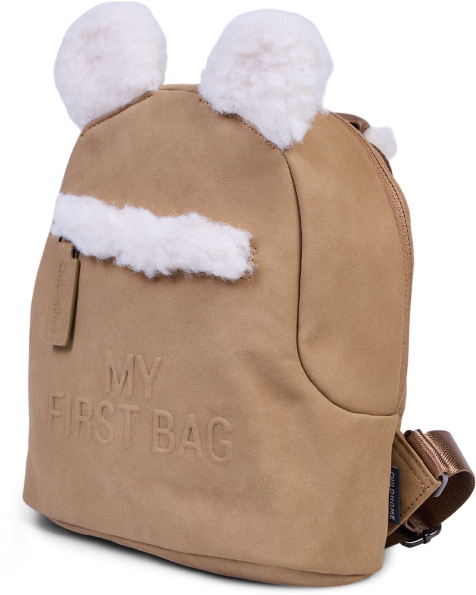Childhome My First Bag - Rugzak - Kinderrugzak - Compact - Suede-look