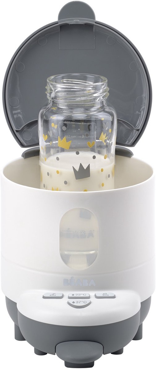 Bol.com Béaba Bib'Expresso® Flessenbereider - Snelle Babyfles Bereiding - 30s Opwarmtijd - Instelbare Temperatuur - Flessenwarme... aanbieding
