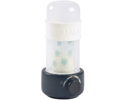 Béaba Baby Milk Second Flessenwarmer onderweg - Flesverwarmer - Sterilisator - Blauw
