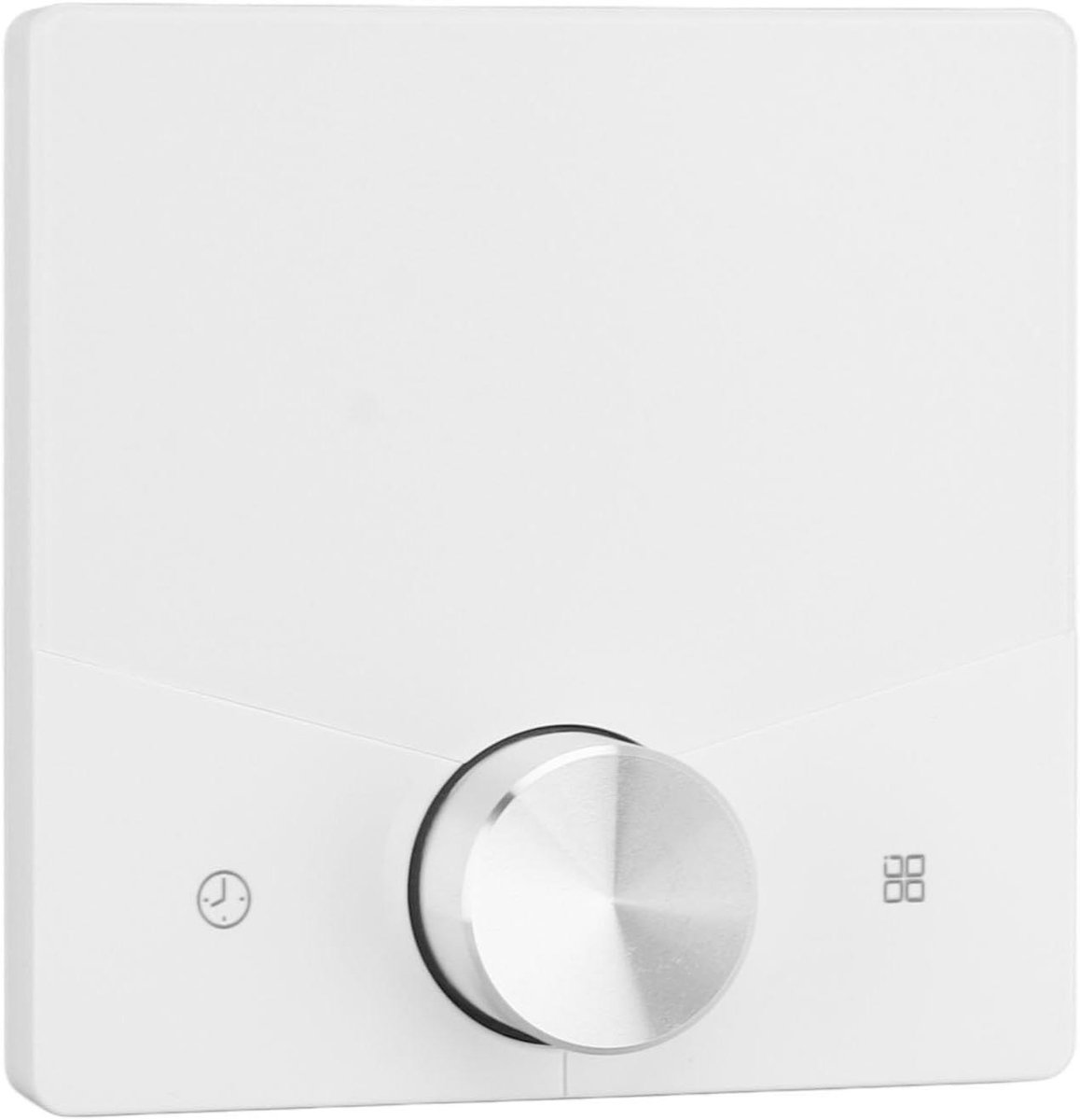 Slimme thermostaat - Digitale regelaar - Comfortabel wonen - Wifi bediening - 86x86 mm - Wit