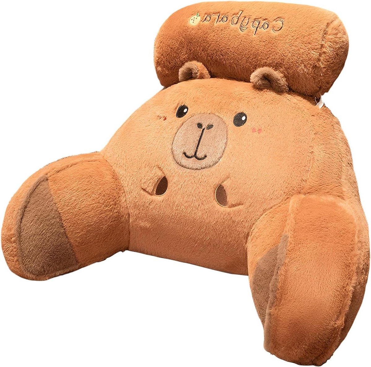 Leeskussen Bed - Rugsteun Kussen - Ontspannen Zitten - Met Armleuningen - 70x50 cm - Meerdere Kleuren