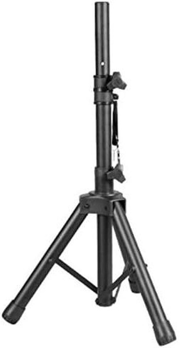 Speaker Statief - Audio Tripod - Muziek Weergeven - Stabiele Metalen Constructie - 45 kg Draagkracht - Zwart