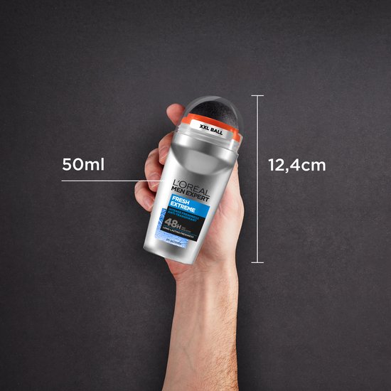 L’Oréal Paris Men Expert Fresh Extreme Deodorant Roller - 6 x 50ml