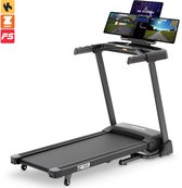 VirtuFit TR100i Loopband - Tot 16 km/u - 15% Helling - Inklapbaar - 40 Programma’s - Incl. Display, Hartslagmeting en Tablethouder - FitShow, Kinomap & Zwift - Max. 120 kg