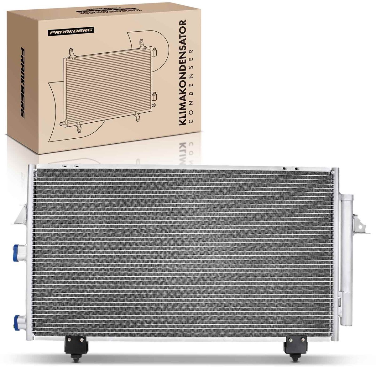 Frankberg 1x Condensator Airco voor Toyota RAV 4 II A2 18L