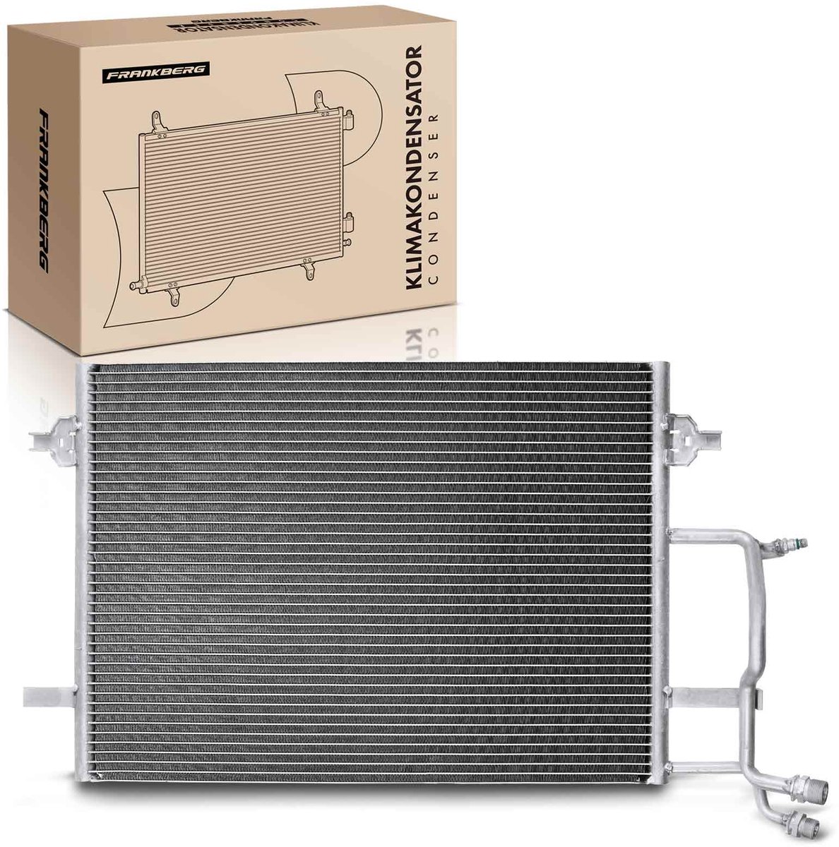 Frankberg 1x condensor airconditioning voor Audi