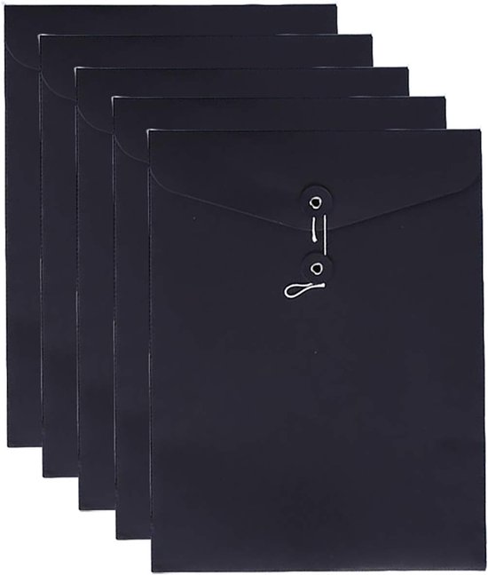 Kraft String File Folder - Document Organizer - A4 Project File Jacket ...
