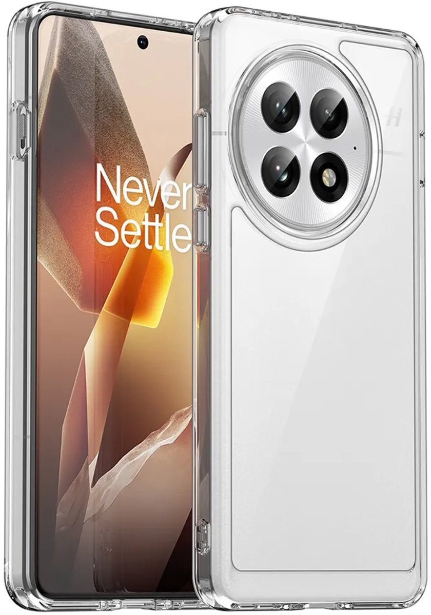 Hoesje geschikt voor OnePlus 13 - Phonesta Acrylic Hybrid Back Cover - Transparant