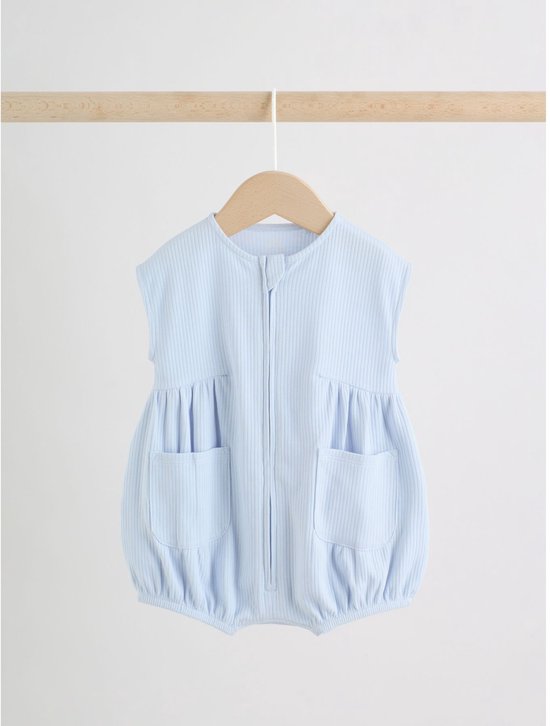 Next - Meisjes - Set van 3 babyrompers met rits - Roze
