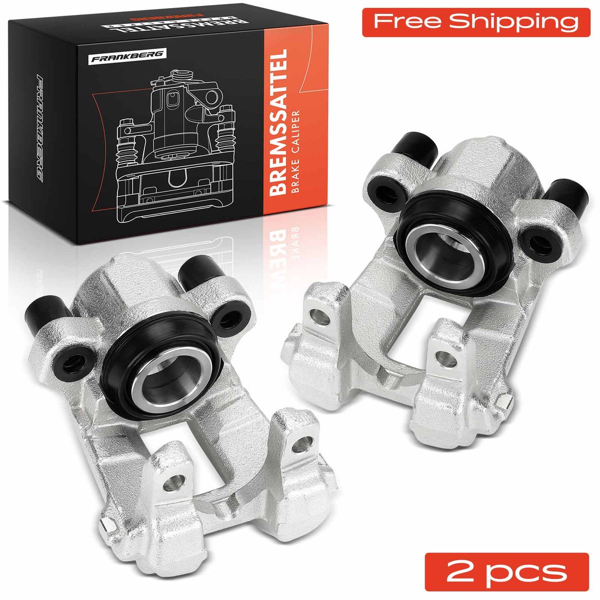Frankberg 2x Remklauw Achter voor BMW 3er F31 F30 F80 F34 4er F32