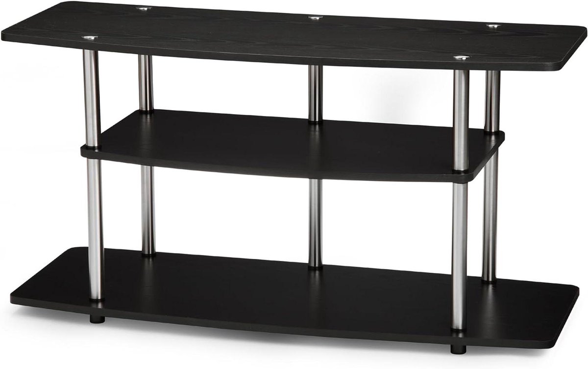 Tv Meubel - Tv Meubelstuk - Media Opslag - Eenvoudige Montage - 1067 cm Breed - Zwart