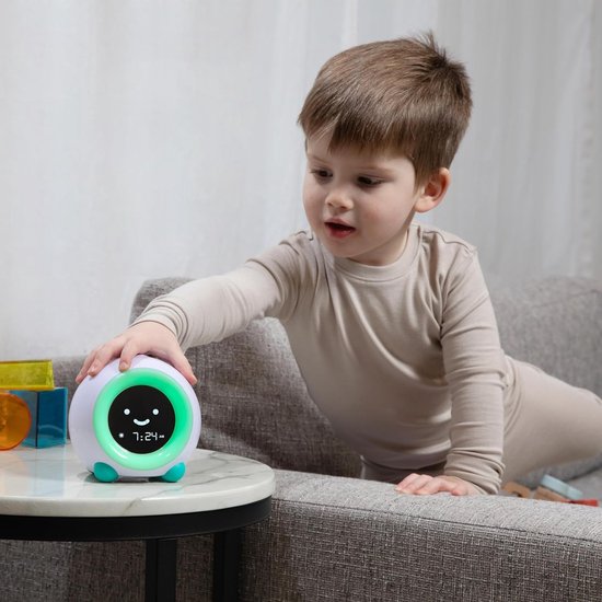 Slaaptrainer Kinderen - Nachtlamp Geluidsmachine - Kind Leren Slapen - Kleur En Mimiek - 11 x 3.81 x 11 cm — afbeelding 5