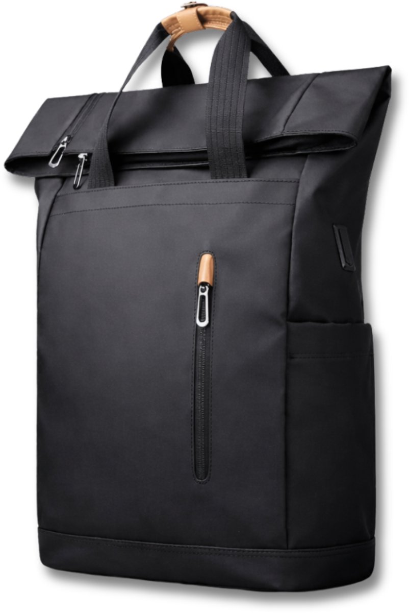 Rolltop Rugzak - Laptop 15.6 inch - Anti-diefstal - Waterdicht - Rolltop - Zakelijk - Travel