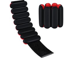 Wrist and Ankle Weights Adjustable for Women: Portable Arm and Leg Weights for Yoga, Pilates and Hiking, Dance, Silicone Weighted Bracelet Set for Home Gym, 2 Pieces, 2 Pounds