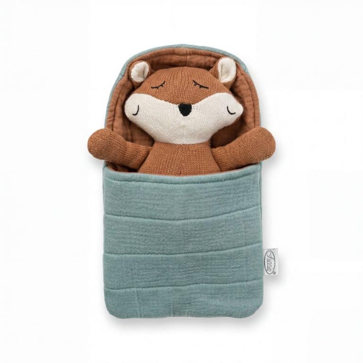 Funnies Knuffel Riva Knuf - Zachte Knuffeldoekjes, Troostdoekjes, Babydoekjes - Heerlijk Zacht en Comfortabel - Perfect als Troostvriendje of Cadeau voor Baby’s en Peuters - 100% katoen - kraamcadeau