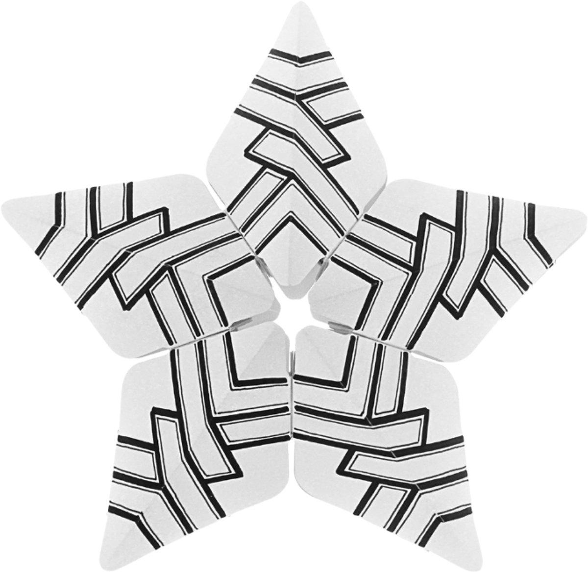 Sheedz lamp kerstster wit - creatieve lampenomhulsel decoratie.