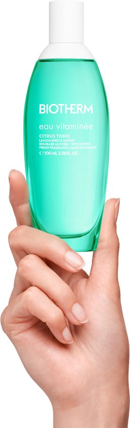 Biotherm Body Mist – Eau Vitaminée Citrus Tonic – Verfrissende Citrus Body Mist – Noten van Citroenspritz, Rabarber, Kiwi & White Musk - 100ml