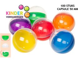 Lege capsules voor uitdeelcadeautjes doopsuiker speelgoed ei