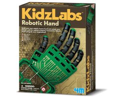 4M Wetenschap En Spel - Maak Je Eigen Robot Hand - Bouwpakket Mechanica - KidzLabs - 8 Jaar