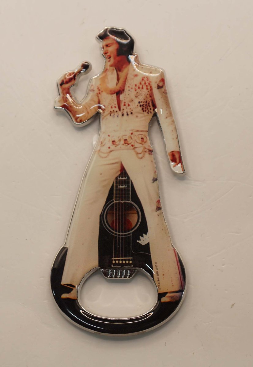 Opener Elvis Presley - flessenopener Elvis Presley gitaar King of Rock and Roll - official licensed product Elvis Presley opener - flessenopener Elvis - Elvis artikelen