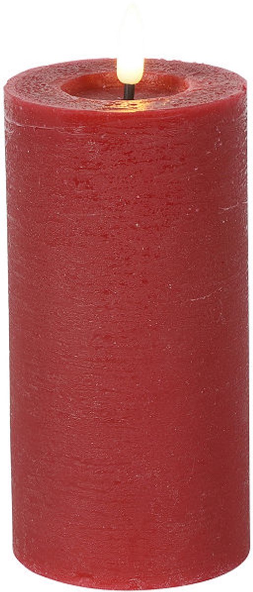 Countryfield Led Stompkaars Rustiek Large Rood Ø 7,5 cm