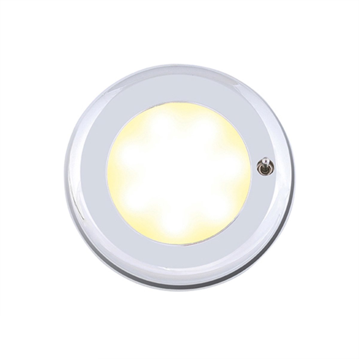 Båtsystem Nova II chroom m/schakelaar, 8-30V-2W
