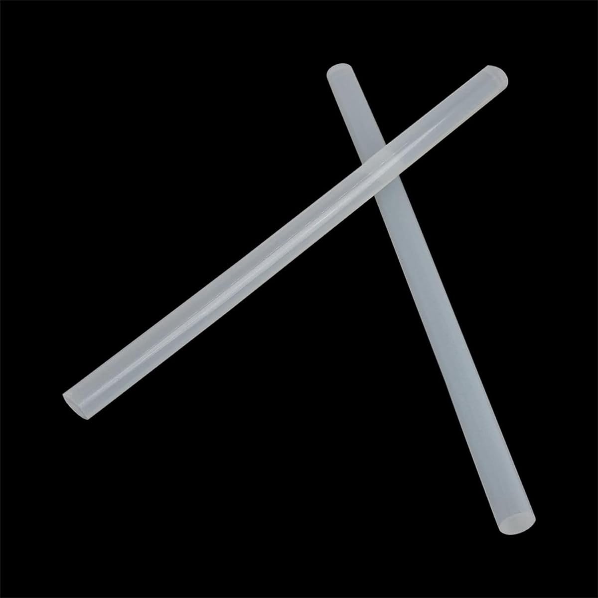 Allecto - van 10 Transparante Hotglue Sticks 11 mm - Sneldrogend, Oplosmiddelvrij voor Kleine Lijmpistolen