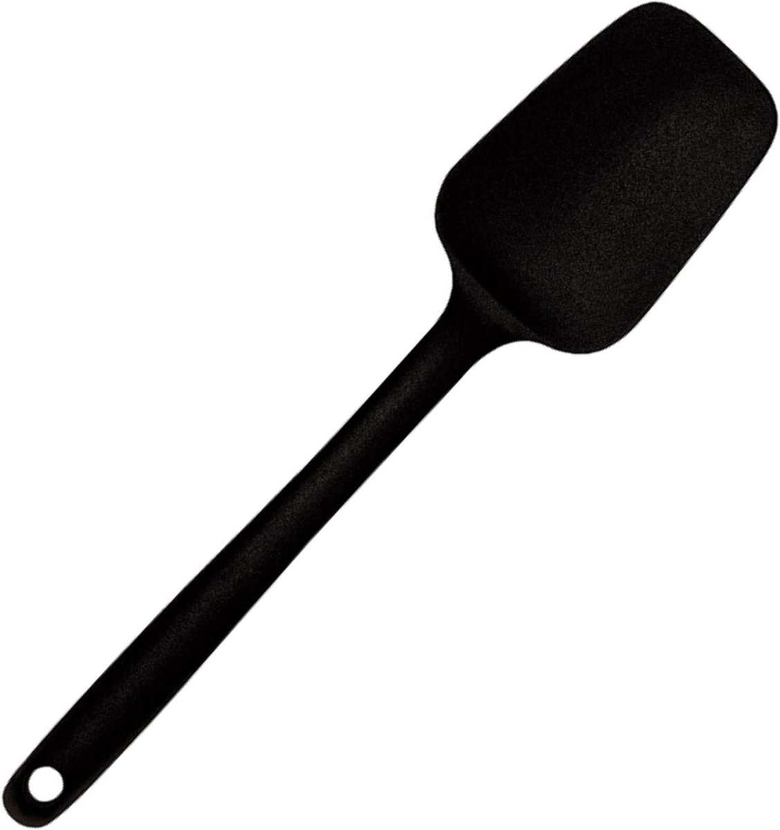 Kooklepel - Spatel - Koken en bakken - Hittebestendig tot 250°C - 27.5 cm - Zwart