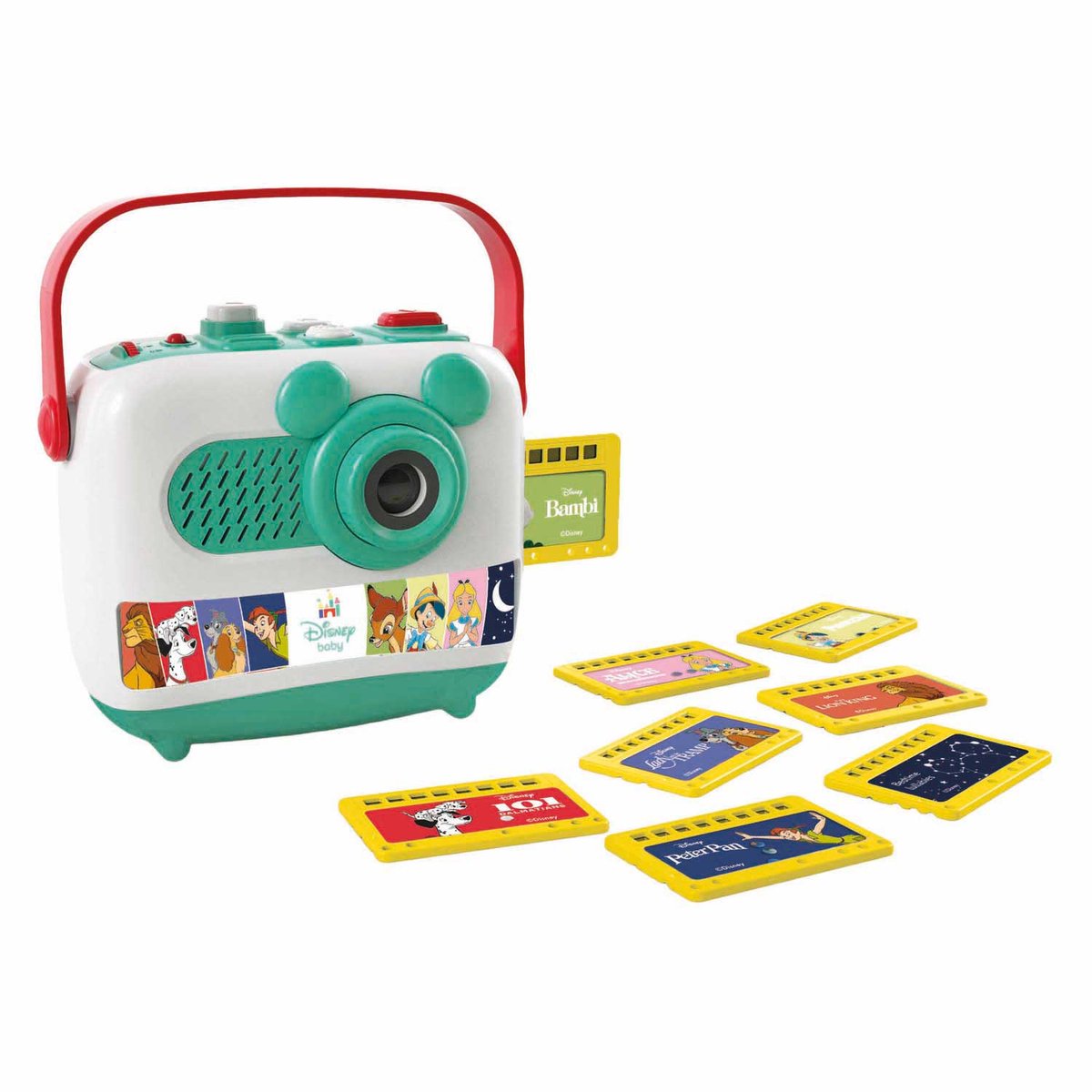 Clementoni Disney Baby Voorleesprojector Lion King & Bambi en Meer - Nachtlampje Kinderen - Projector met Muziek en Verhalen - vanaf 1 tot 6 Jaar — afbeelding 6