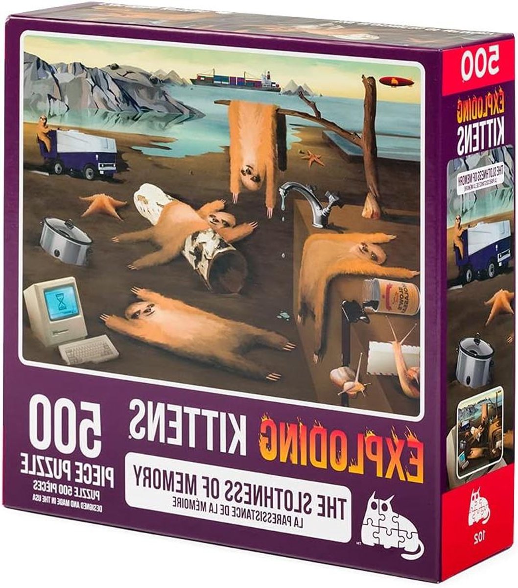 Legpuzzel - Puzzel voor volwassenen - Familie spelletjesavond - Gemaakt van gerecycled materiaal - 500 stukjes - Multi