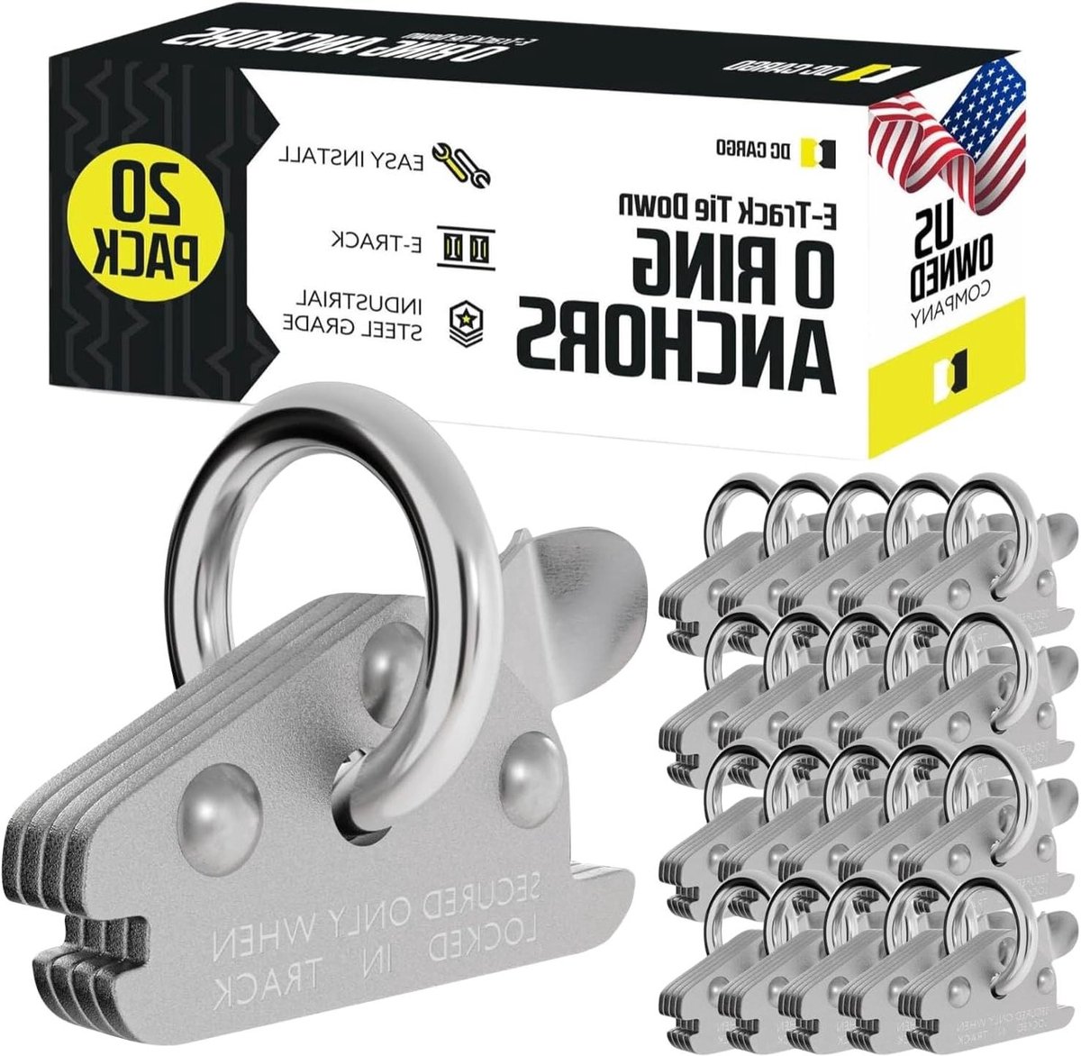 Gereedschapset - Sluitingen - Bevestigen - Gelegeerd staal - 20-Pack