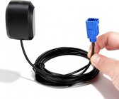 Fakra C GPS-antenne, waterdichte GPS-antenne voor autoradio's, GPS-antenneadapter voor navigatie, compatibel met voertuigen, boten en GPS-trackers