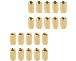 MroMax 100pcs female thread spacers M3 x 10mm