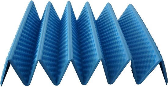 Kampeermat - Slaapmat - Buiten slapen - Ultralicht en compact - 180x49 cm - Oranje groen — afbeelding 2