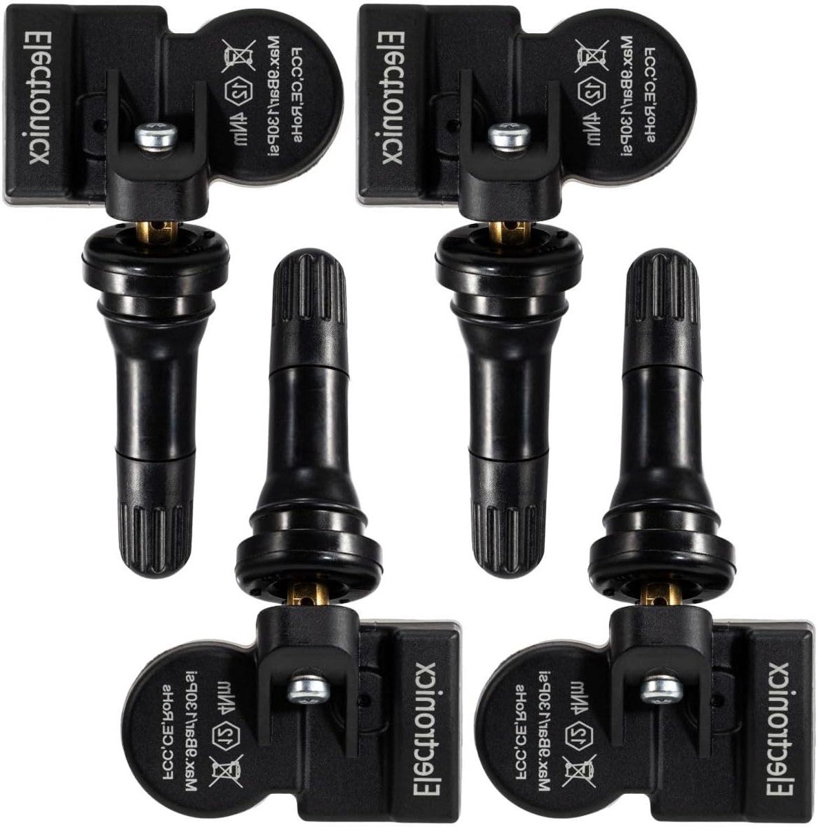 Bandenspanningssensoren - TPMS RDKS systeem - Veiligheid voertuig - Voorgeprogrammeerd klaar voor gebruik - 433 MHz frequentie