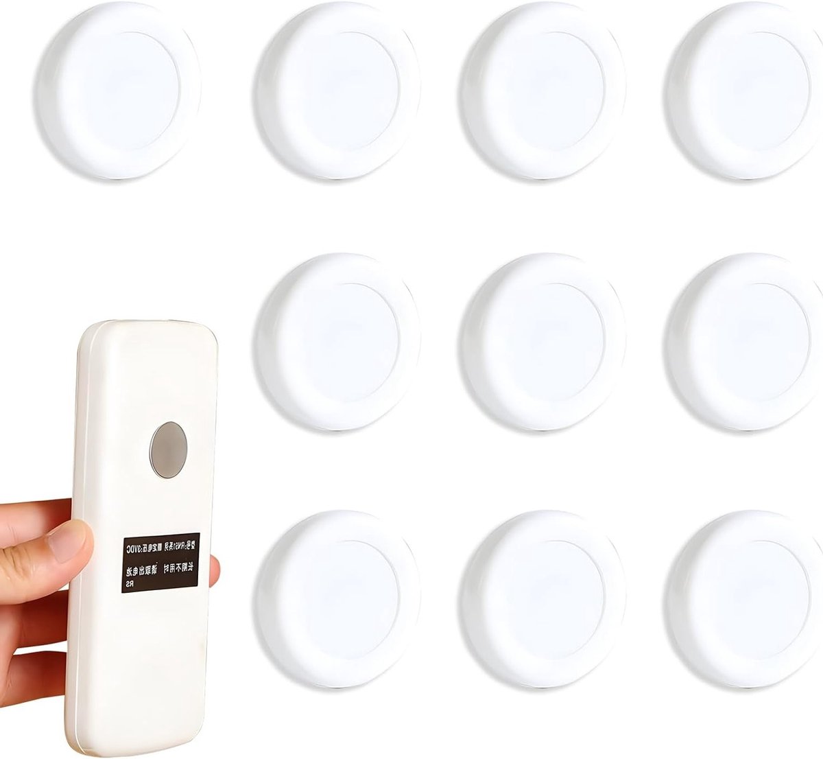 Magnetische Houder voor Afstandsbedieningen, Wandmontage, Organiser voor Gemakkelijke Toegang en Opgeruimde Opslag, Ideaal voor Huishoudens en Kantoor