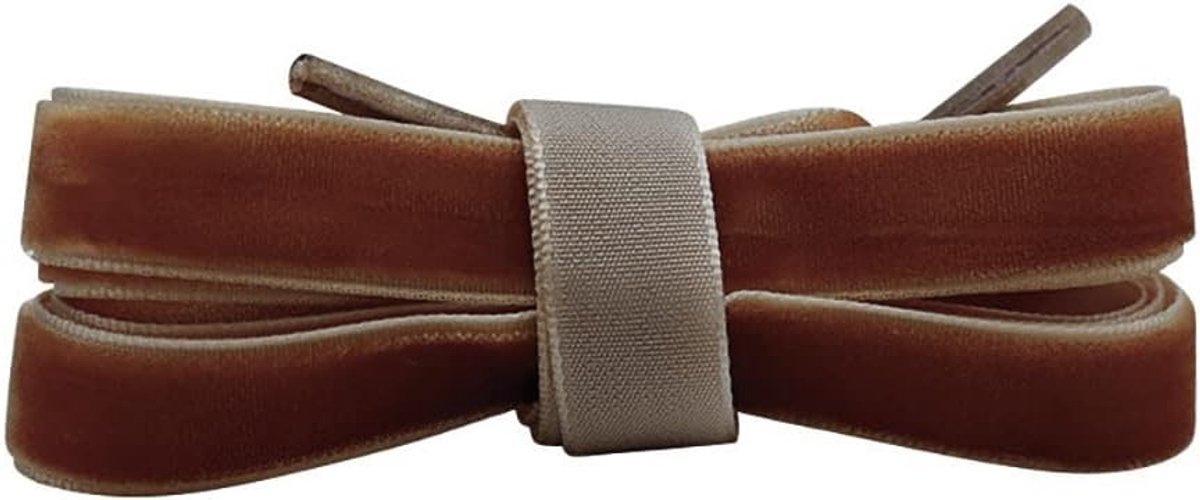2 Pairs Flat Velvet Veters, 1.5 cm Brede Band, Duurzame Polyester Veters voor Sneakers en Laarzen, Ideaal als Vervangende Veters