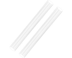 Acryl Kleiroller Set voor Polymeerklei Vormgeven en Knutselen - 2 Stuks - Deegroller van Acryl voor Kunst en Ambacht - Ideaal voor Boetseren