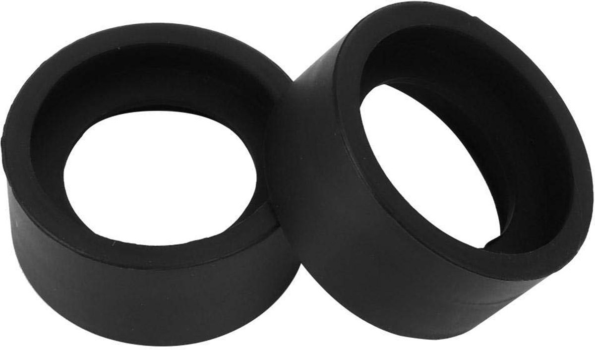 Dailygoods - Dailygoody - Oculairdop Stereo Microscoop - Rubber Oculairbeschermer - Zacht en Duurzaam - 36mm Diameter - Oculair Accessoire - Geschikt voor Stereo M...