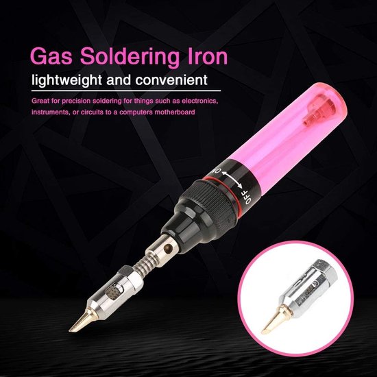 Dailygoods - Dailygoody - Draadloze Butaan Gas Loodgietijzer - 1300°C - Handzaam en Praktisch - Professioneel - Koken - Onderhouden - Geschikt voor Loodgieters - C — afbeelding 2