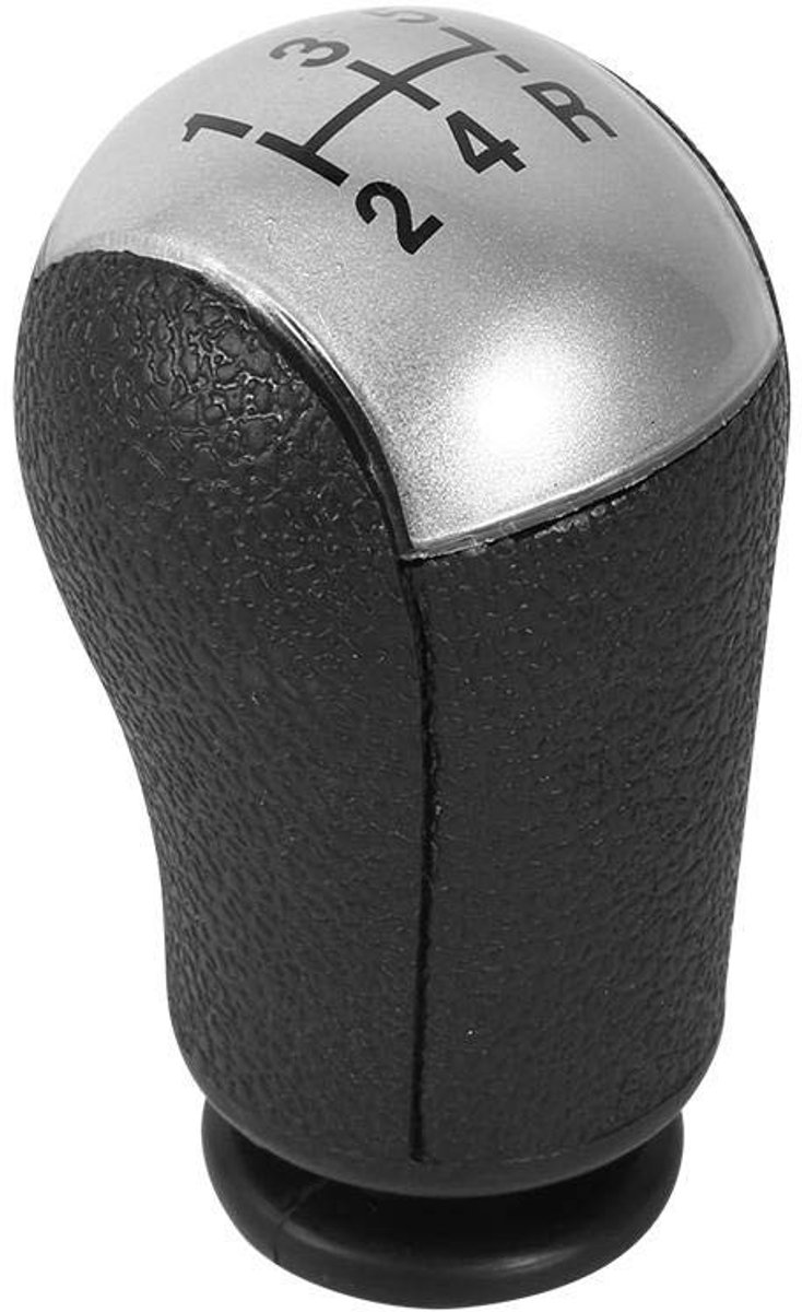 Dailygoods - Dailygoody - 5 Speed Pookknop - Ergonomische Schakelknop - Grijs - Vervangingsaccessoire - Duurzaam Kunststof - Geschikt voor Focus en Mondeo MK3