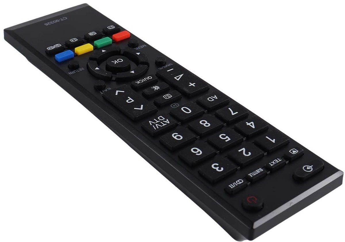 Dailygoods - Dailygoody - Tv-afstandsbediening - Universeel - Laag stroomverbruik - Compatibel met Toshiba TV - Duurzaam en gebruiksvriendelijk - Geschikt voor elk..