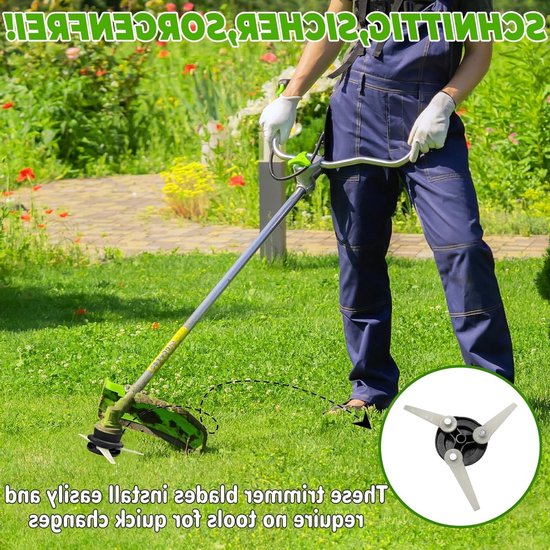 Set van 3 Plastic Grastrimmer Bladen voor Stihl Polycut - Ideaal voor Tuinonderhoud en Precisiewerk — afbeelding 4