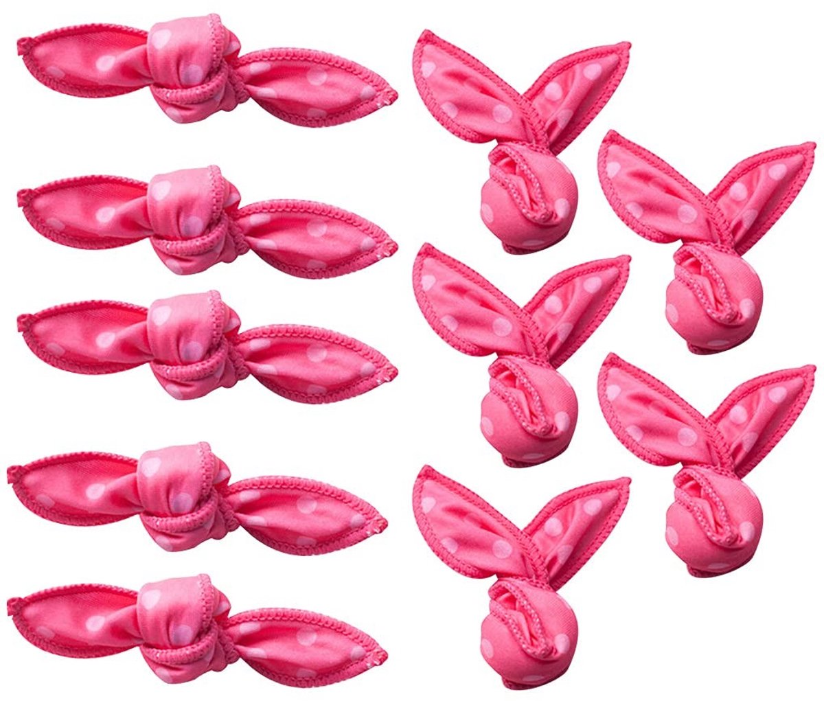 Dailygoods - 10 Pack Foam Haar Rollers voor Zachte Krullen