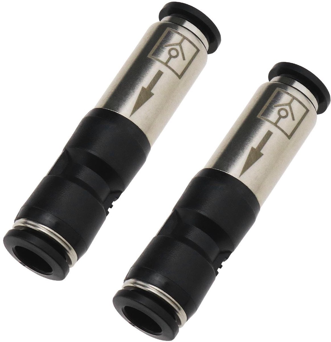 Dailygoods - 2 Stuks Pneumatische Terugslagkleppen 8mm
